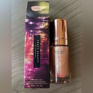 FENTY BEAUTY new Mini Body Lava Who Needs Clothes?! Radiant rose gold 1 oz